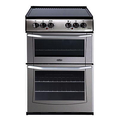 Belling E552 Freestanding Electric Cooker, Silver